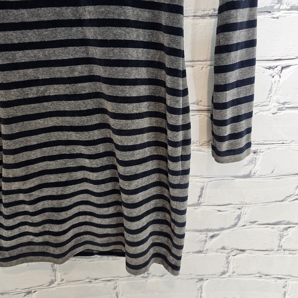 T Alexander Wang Velour Striped Dress - Picture 5 of 7